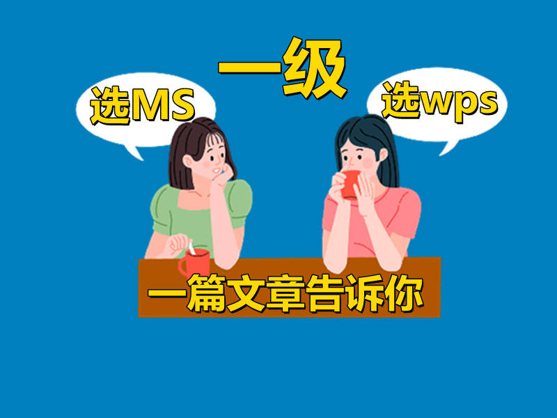 计算机一级wps和ms的选择题一样吗?哪一科更容易考过？